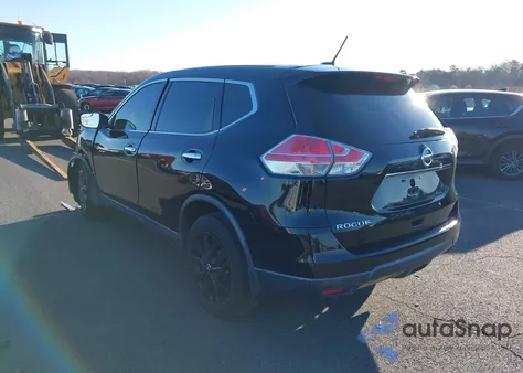 2015 Nissan Rogue S from USA, damaged, VIN KNMAT2MT1FP531882